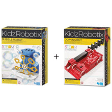 Load image into Gallery viewer, 4M Bundle Set Kidzrobotix Bubble Robot &amp; Dominobot
