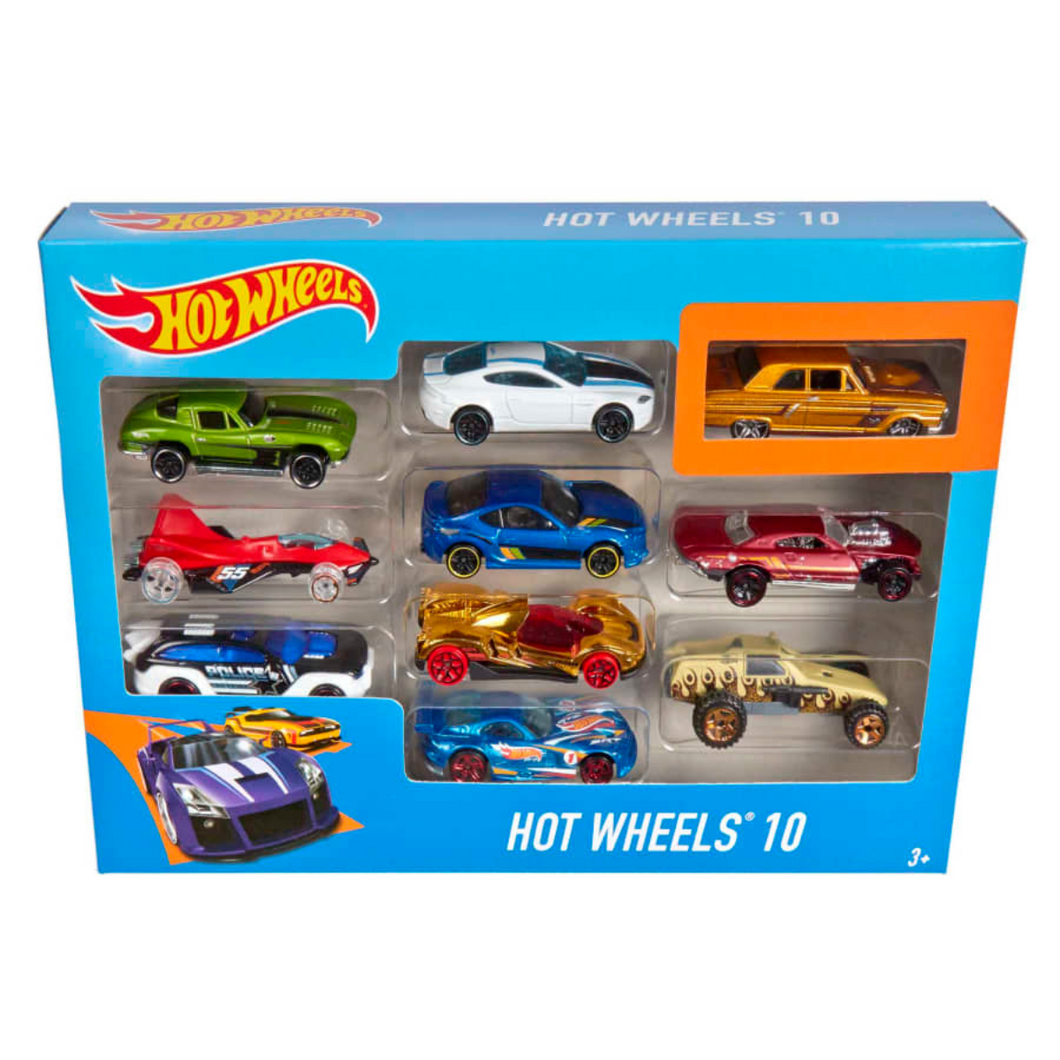 Hot Wheels Pack Of 10 Car