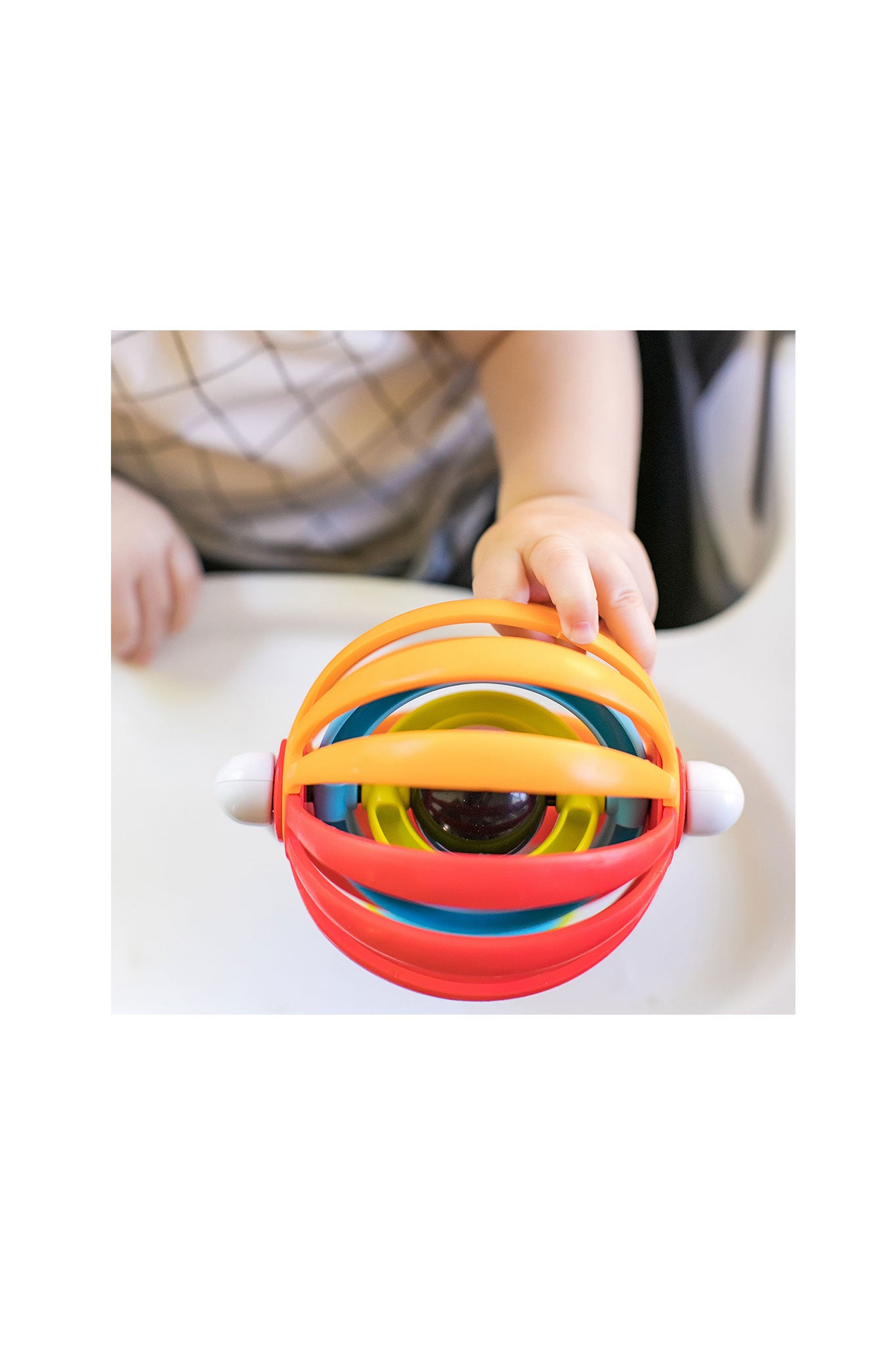 Baby Einstein Sticky Spinner BPA-free High Chair Activity Toy, Ages 3  Months+