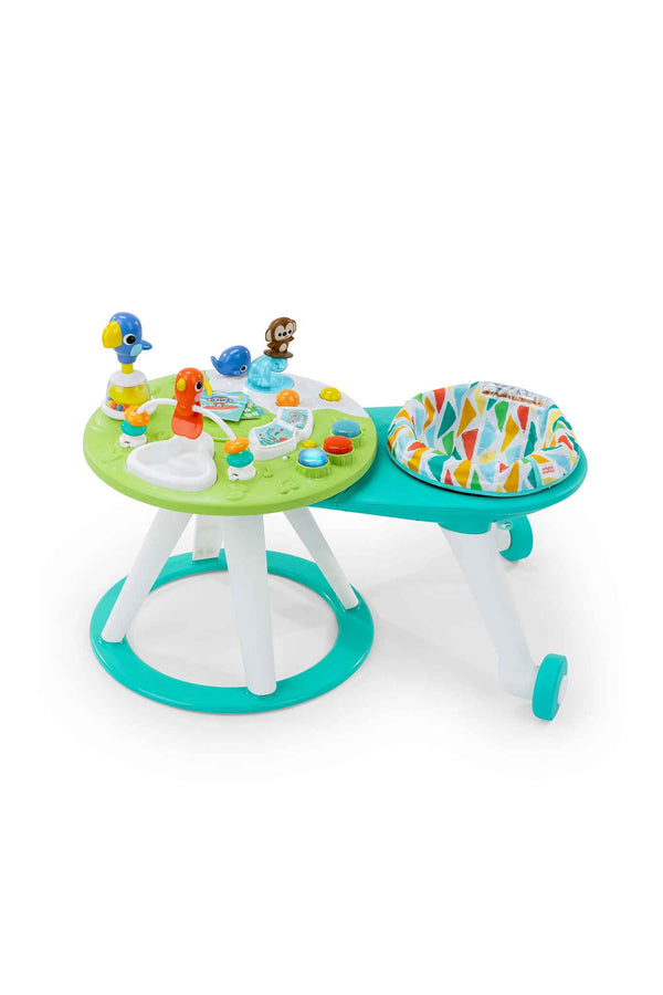 Buy Bright Starts Around We Go 2 in 1 Walk Around Activity Center Table Tropic Cool Online in Malaysia Mothercare