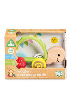 Load image into Gallery viewer, Early Learning Centre Wooden Push Along Turtle
