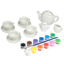 Load image into Gallery viewer, Galt Paint Your Own Tea Set
