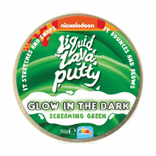 Load image into Gallery viewer, Addo Nickelodeon Liquid Lava Putty Glow In The Dark
