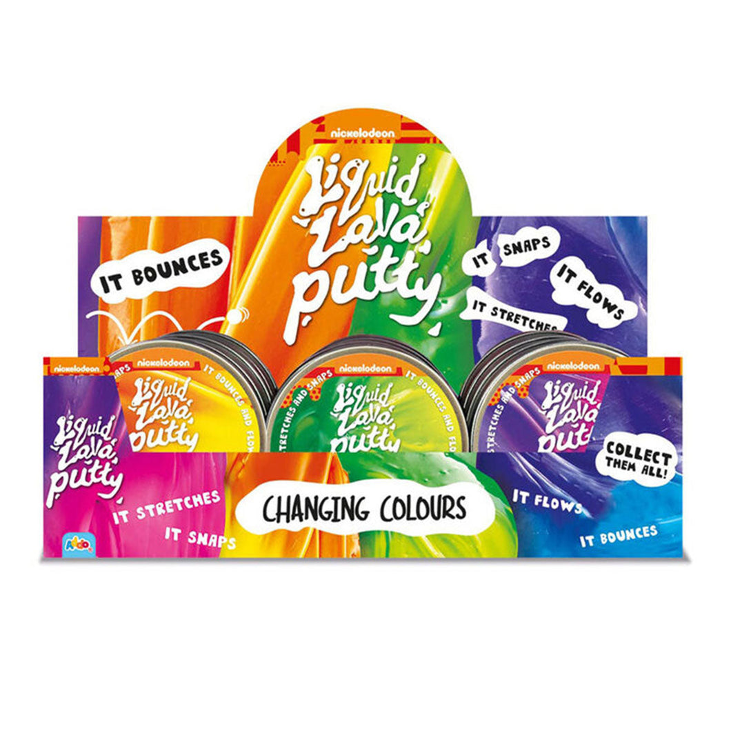 Addo Nickelodeon Liquid Lava Putty Changing Colour