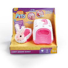 Load image into Gallery viewer, Addo Pitter Patter Pets Carry Around Bunny Assorted V1
