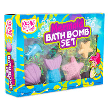 Load image into Gallery viewer, RMS Kesho Mermaid Bath Bomb Set
