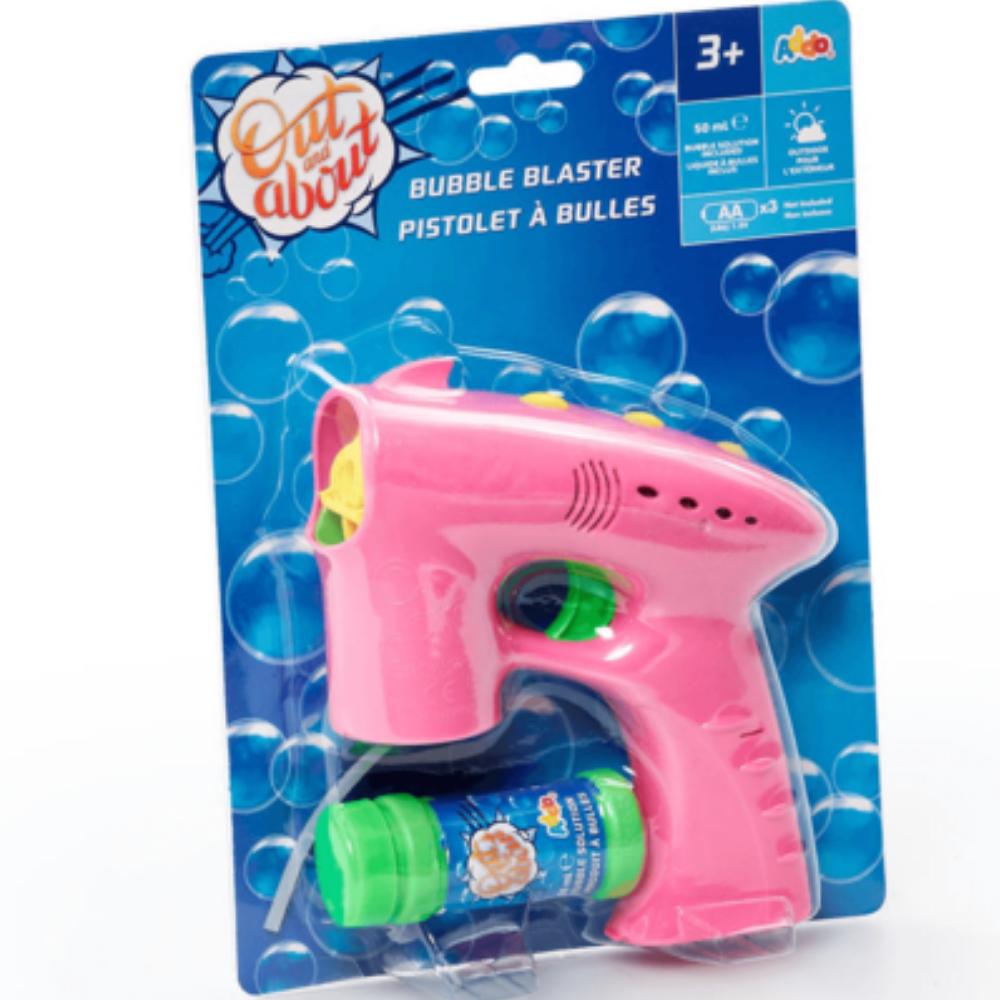 Addo Out And About Bubble Blaster Pink/Purple