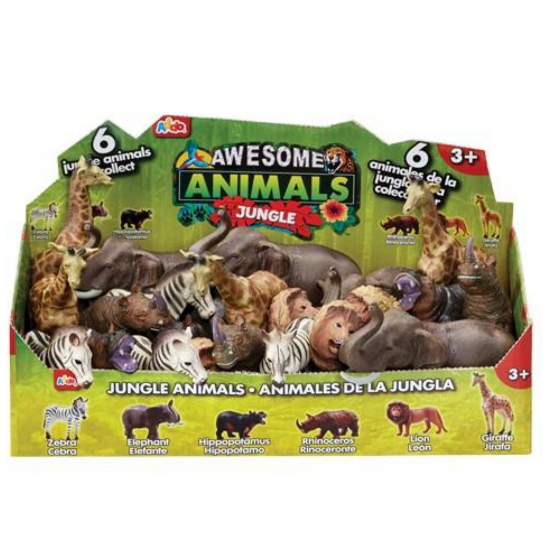 Addo Awesome Animals Medium Figurine Jungle Animals Assorted