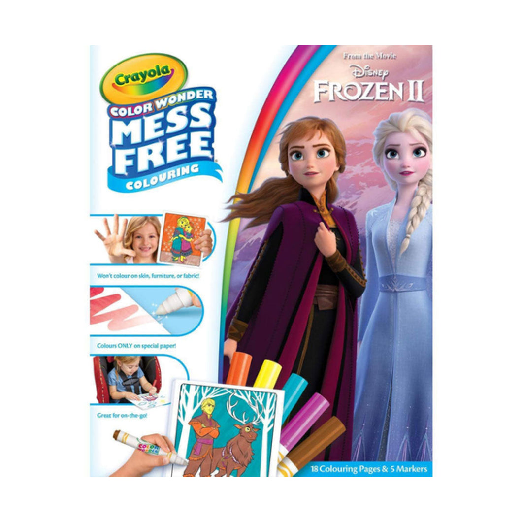 Crayola Disney Frozen 2 Color Wonder Mess Free Book