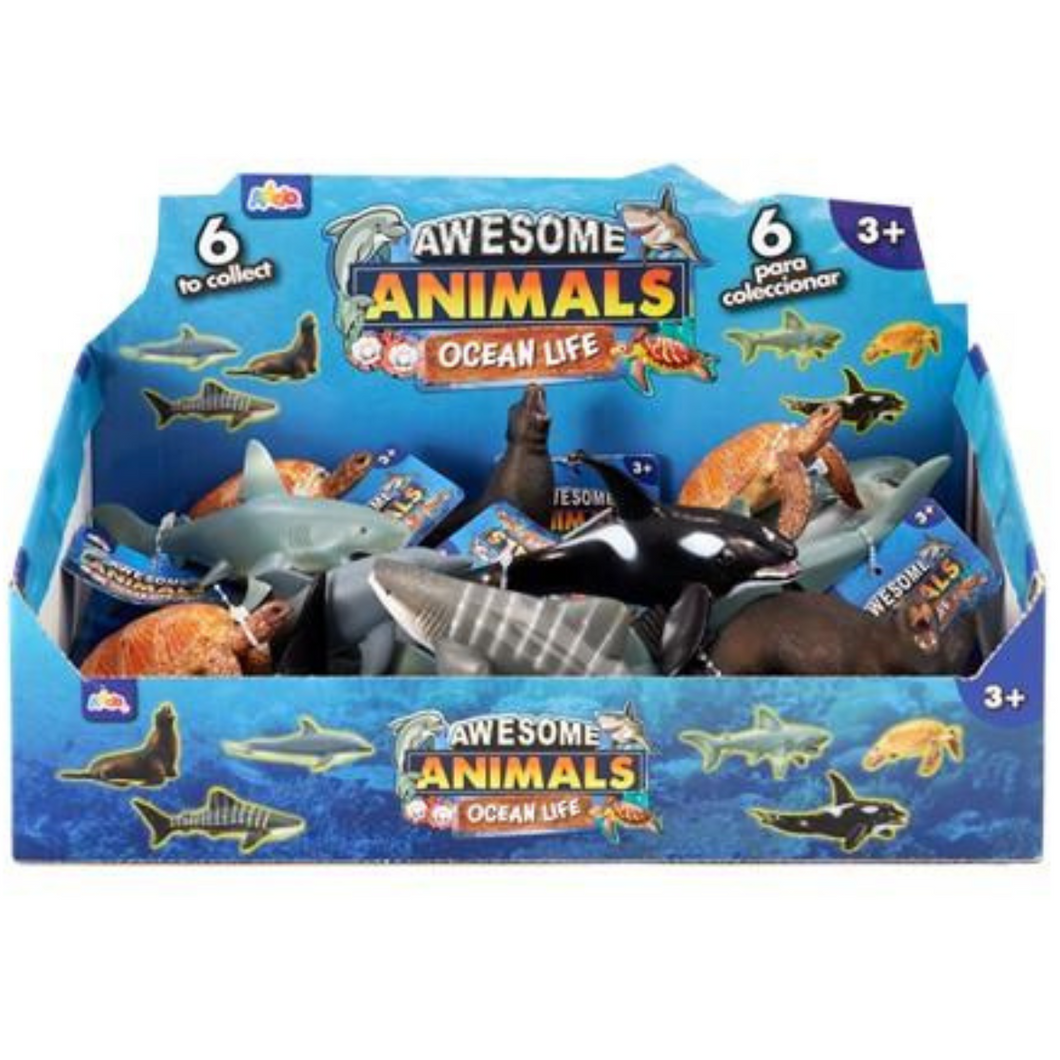 Addo Awesome Animals Medium Figurine Ocean Animals Assorted