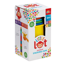 Load image into Gallery viewer, Addo Little Lot Rainbow Stacking Cups
