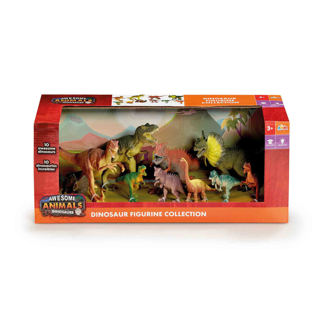 Addo Awesome Animals Dinosaur Figurine Collection 10 Pack