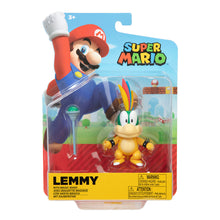 Load image into Gallery viewer, Jakks Super Mario 4 Inch Figure Lemmy With Wand
