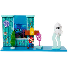 Load image into Gallery viewer, Jakks Super Mario Underwater Playset With 2.5 Inch Figure
