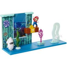 Load image into Gallery viewer, Jakks Super Mario Underwater Playset With 2.5 Inch Figure
