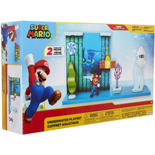 Load image into Gallery viewer, Jakks Super Mario Underwater Playset With 2.5 Inch Figure
