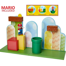 Load image into Gallery viewer, Jakks Super Mario Acorn Plains Playset With 2.5 Inch Figure
