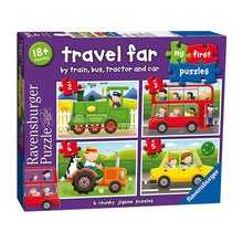 Load image into Gallery viewer, Ravensburger My First Jigsaw Puzzles Travel Far
