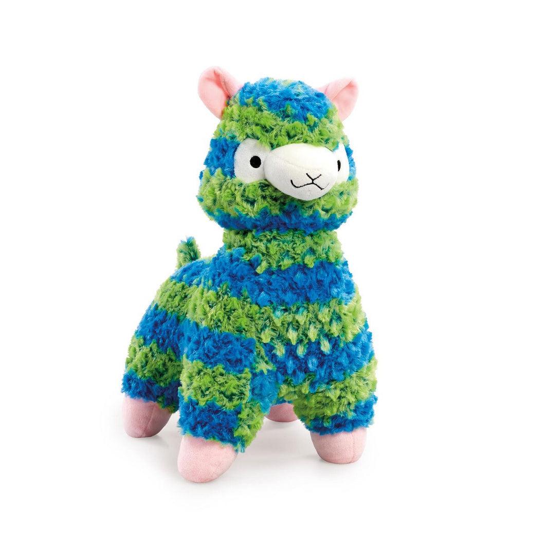 Addo Snuggle Buddies 40Cm Fleecy Llama Blue/Green