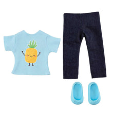 Load image into Gallery viewer, Addo R Friends Pineapple T-Shirt &amp; Jeans
