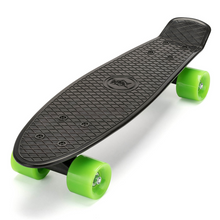 Load image into Gallery viewer, Xootz 56Cm Kr Plastic Complete Cruiser Sboard W Led Black
