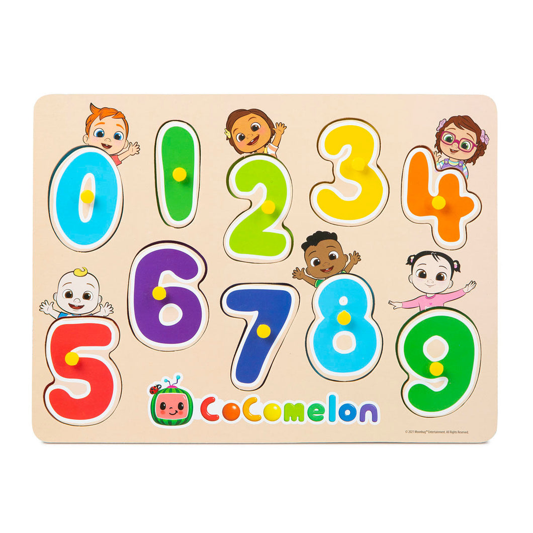 Cocomelon Number Peg Board