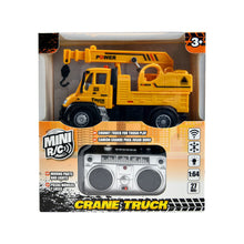 Load image into Gallery viewer, WJ Tech Remote Control 1:64 Crane Truck
