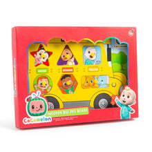 Load image into Gallery viewer, Cocomelon Wooden Bus Puzzle
