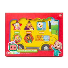 Load image into Gallery viewer, Cocomelon Wooden Bus Puzzle
