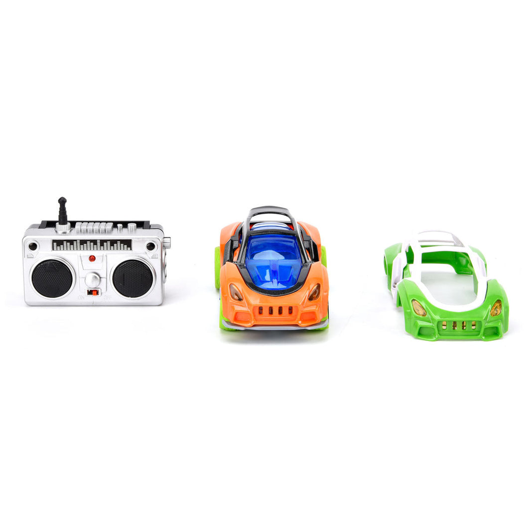 Wj Tech Mini Remote Control Mix & Match Race Car Orange