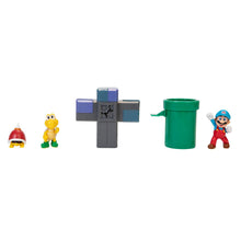 Load image into Gallery viewer, Jakks Super Mario Underground Diorama Set &amp; Ice Mario Figure
