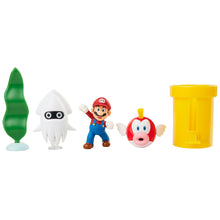 Load image into Gallery viewer, Jakks Super Mario Underwater 2.5 Inch Figure Diorama Playset
