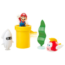 Load image into Gallery viewer, Jakks Super Mario Underwater 2.5 Inch Figure Diorama Playset
