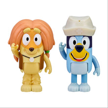 Load image into Gallery viewer, Bluey Figure 2 Pack Doctor Bluey &amp; Indy
