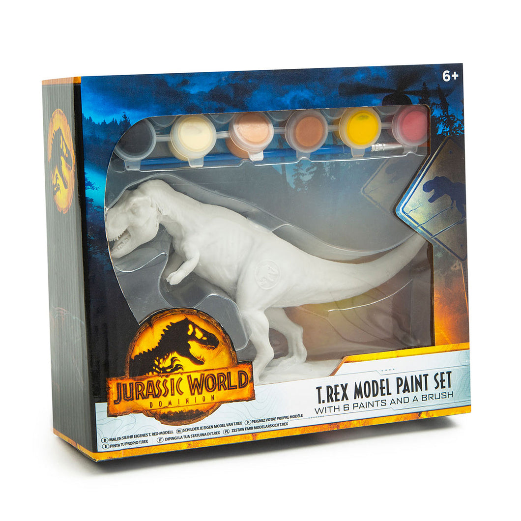 Jurassic World T-Rex Model Paint Set