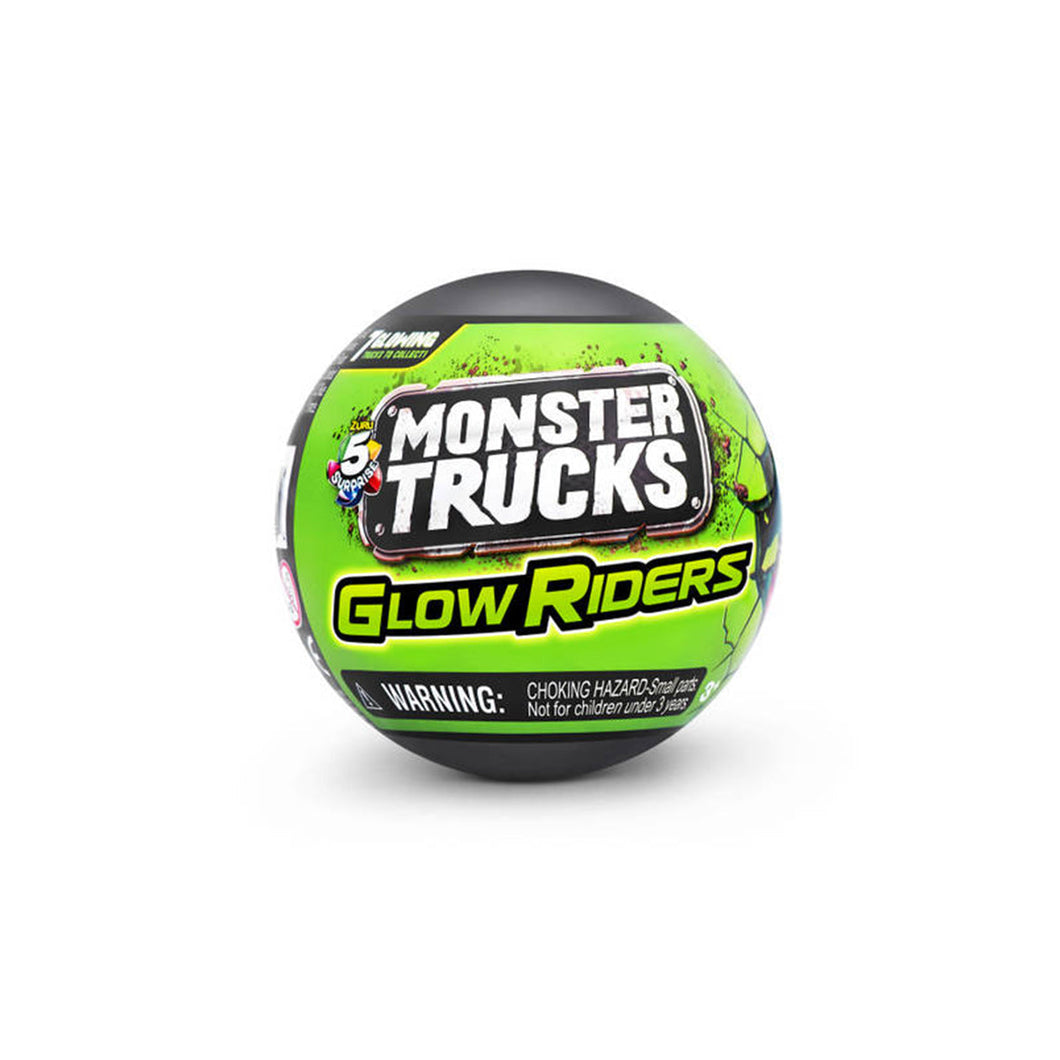 Zuru Five Surprise Monster Truck Glow Riders Series 2