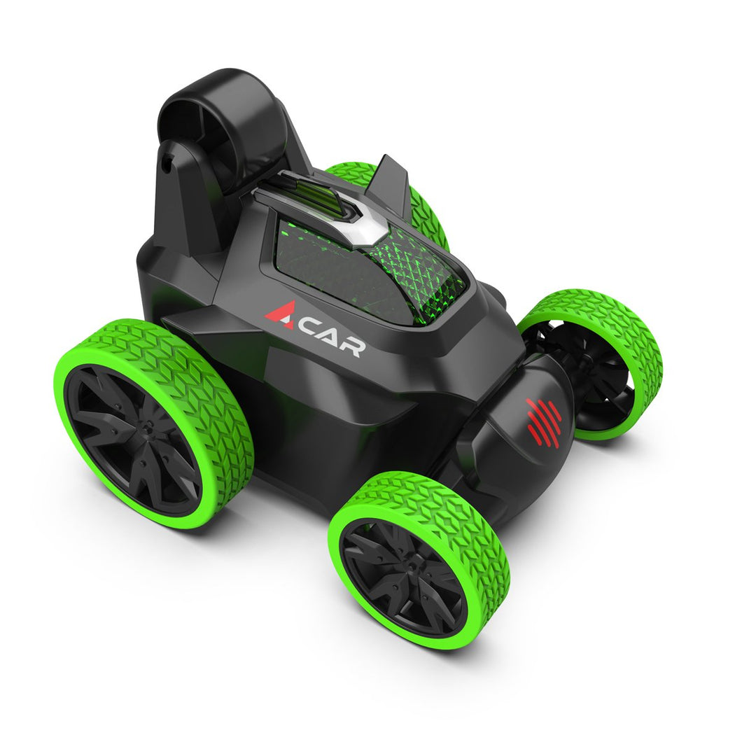 WJ Tech Remote Control Mini 5 Wheel Stunt Car