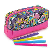 Load image into Gallery viewer, Addo Out To Impress Colour Your Own Pencil Case Craft Set
