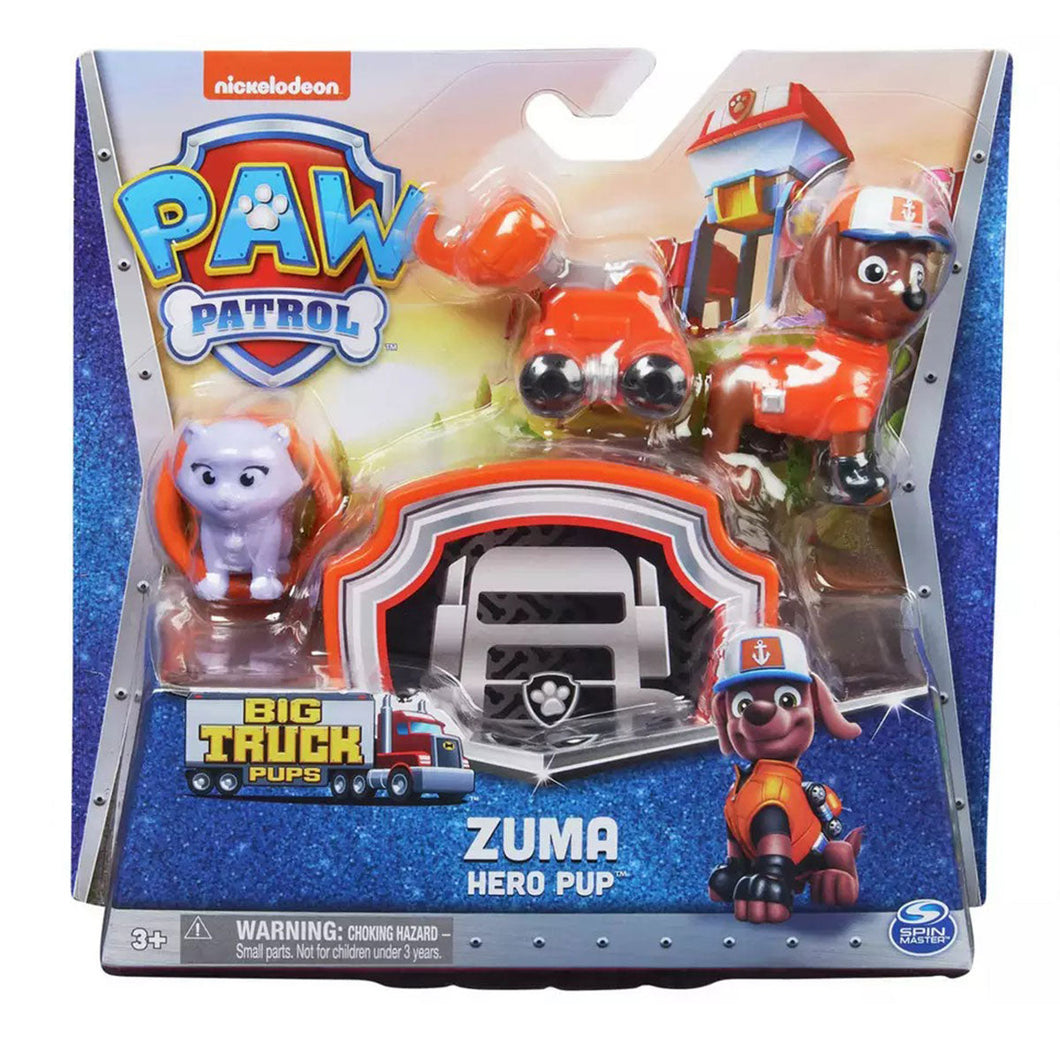 Paw Patrol Big Truck Pups Hero Pup Figure Zuma