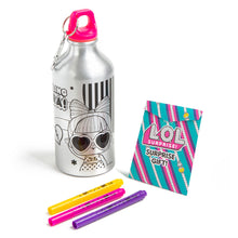 Load image into Gallery viewer, Lol Surprise! Doodle Water Bottle Set
