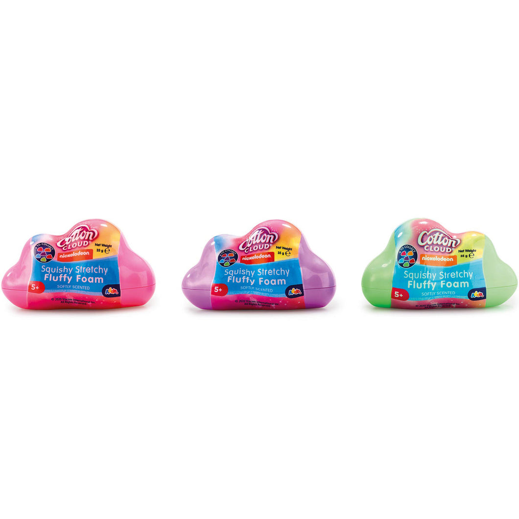 Addo Nickelodeon Cotton Cloud Fluffy Foam Assorted