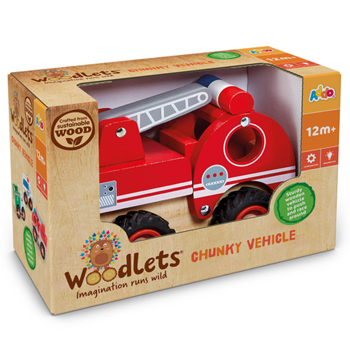 Addo Woodlets Chunky Vehicles Assorted V2