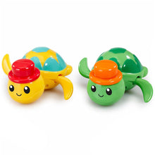 Load image into Gallery viewer, Addo Little Lot Bathtime Wind Up Bath Turtle Assorted
