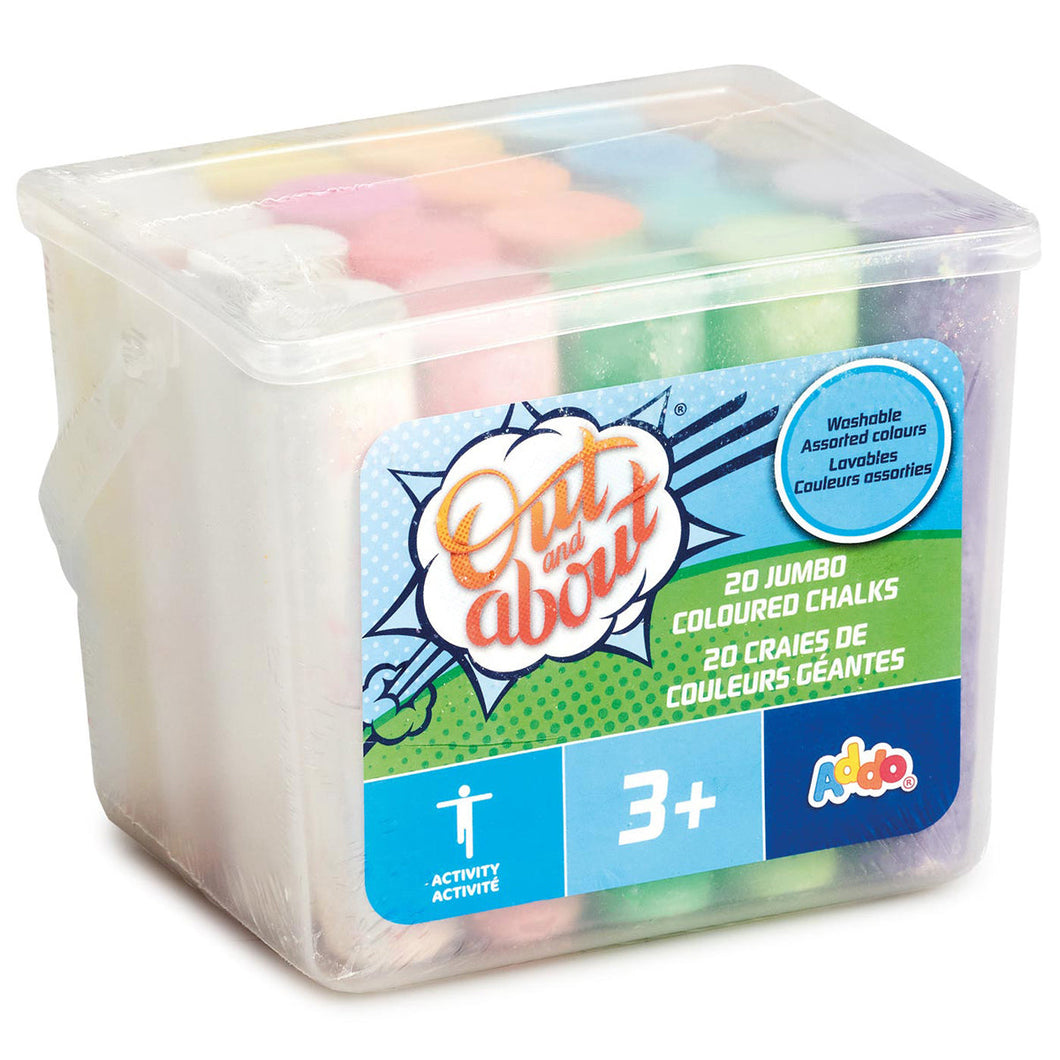 Addo Out And About 20 Jumbo Coloured Chalks