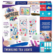 Load image into Gallery viewer, Addo Out To Impress Twinkling Tea Lights Craft Set
