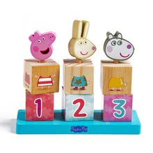 Load image into Gallery viewer, RMS Peppa Pig Wooden Stacking Puzzle
