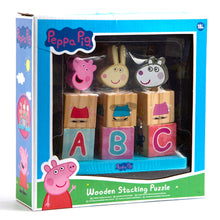 Load image into Gallery viewer, RMS Peppa Pig Wooden Stacking Puzzle
