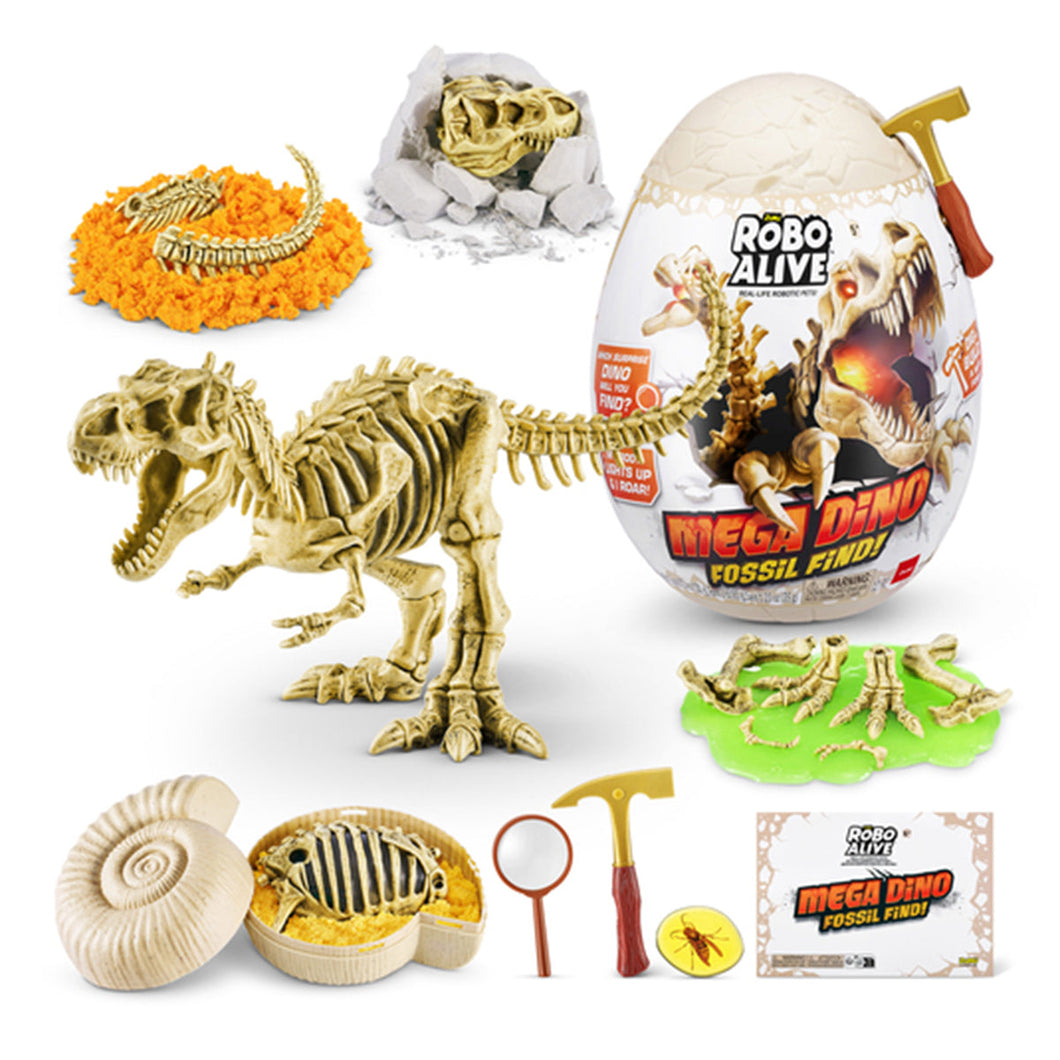 Zuru Robo Alive Mega Dino Fossil Find Assorted