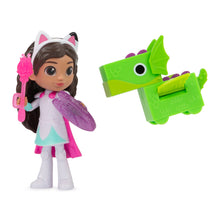 Load image into Gallery viewer, Gabby Dollhouse Gabby The Brave And Dragon Figure Set
