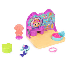 Load image into Gallery viewer, Gabby Dollhouse Mercats Seaside Spa Room Playset
